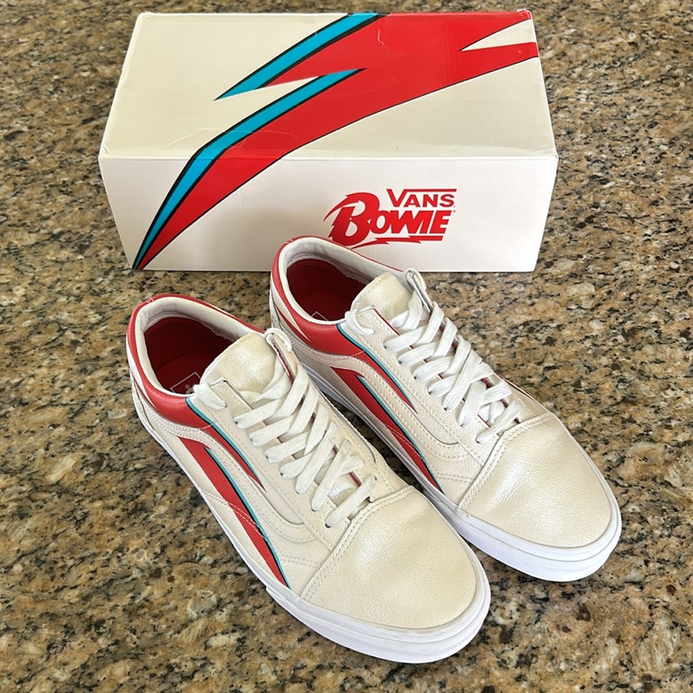 Vans old skool David Bowie edition size 11